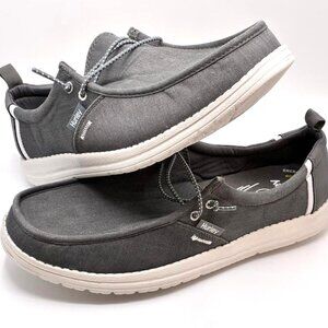 *EUC* Men's HURLEY Laguna Casual Lightweight Shoes Size 10.5 M Gray Textile